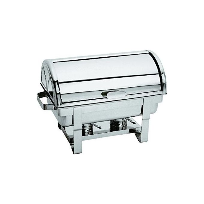 Baldassare Agnelli PENTOLE AGNELLI_COIX3177RS35 Linea Buffet Chafing Dish con Coperchio Rotante Acciaio Inossidabile 64x35x40 cm colore Inox