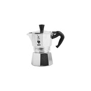Bialetti 30335 Moka Express Caffettiera 1 Tazza Alluminio Gas Elettrico Vetroceramica colore Argento