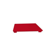 Bisetti TG5030R Chef Tagliere Professionale con Fermi in Polietilene 50x30x2 cm colore Rosso
