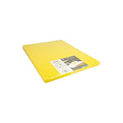 Medri TG5040Y Chef Tagliere in Polietilene con Fermi 50x40x2 cm colore Giallo