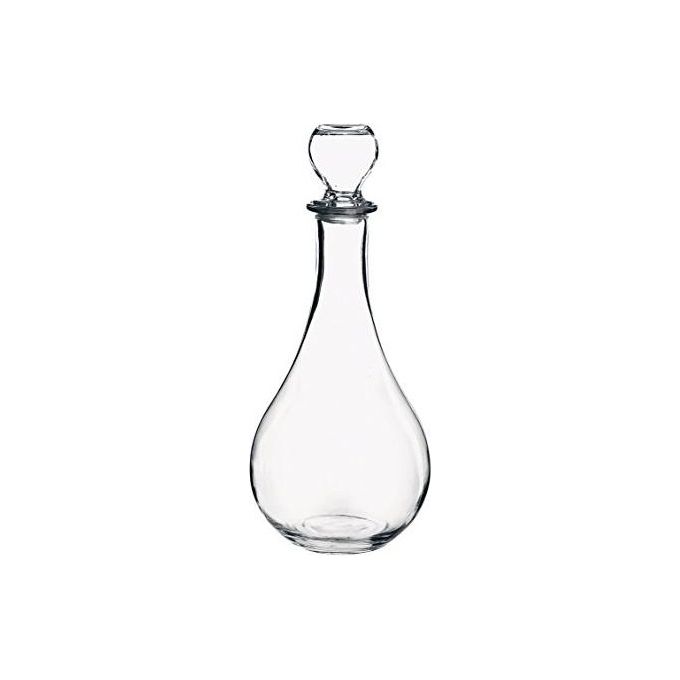 Bormioli Rocco BOR190010 Loto Bottiglia Decanter con Tappo 127 cl Vetro Lavastoviglie colore Trasparente