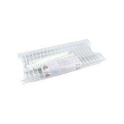 Filtex PTS56 Griglia Pensile Plastificata con Supporti 56 cm Scolapiatti per Cucina colore Bianco