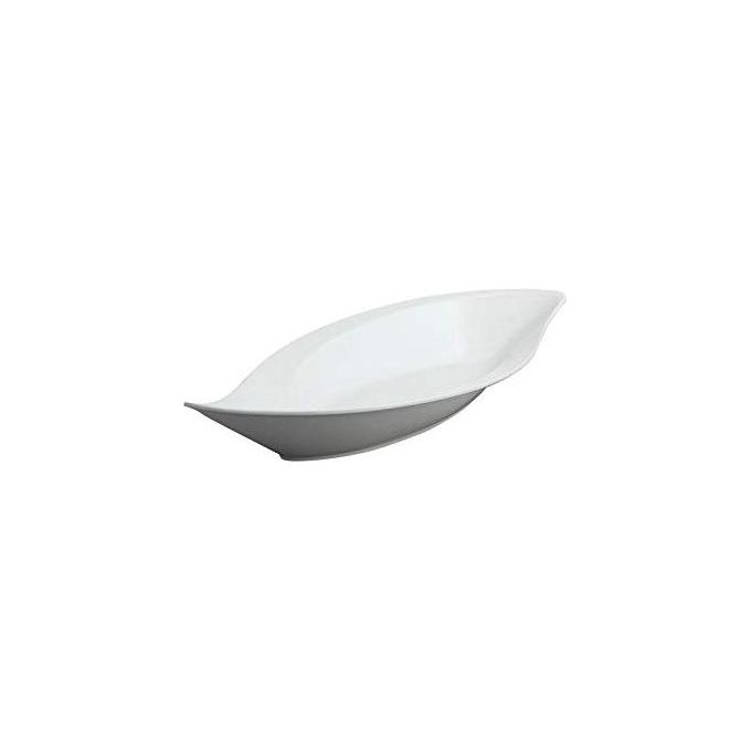 ILSA EFMEDP118520IV Ciotola Foglia Hana in Melamina 50x24x7,5 cm colore Bianco
