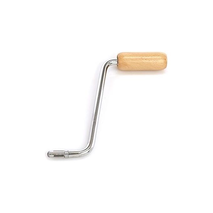 Imperia KR-A14 Manovella Ricambio per Macchina Pasta Manuale Acciaio Inox Impugnatura Legno Compatibile 010 038 R220