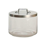 Ottinetti 6675D240 Biscottiera in Vetro con Coperchio in Alluminio Capacita' 2,4 L Diametro 18 cm Altezza 14,5 cm colore Argento