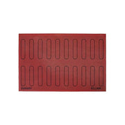 Pavoni PAO575020 Tappetino in Silicone Microforato per Éclair ECL20 600x400 mm con 20 Sagome colore Nero