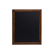 SECURIT WBU-DB-60 Lavagna da Parete a Gesso Liquido in Legno Duro Resistente UV e Antigraffio 62x82 cm colore Noce