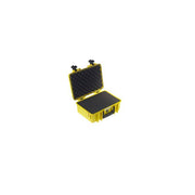 BandW Cases 4000-Y-SI Custodia Rigida in Polipropilene Antipolvere Impermeabile IP67 con Inserto in Schiuma Pre-tagliata colore Giallo