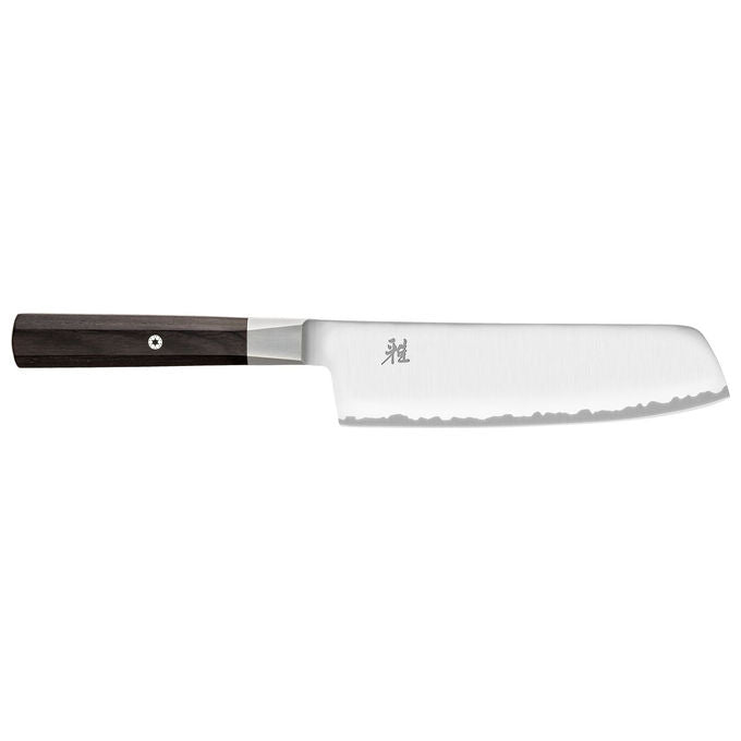 Miyabi 4009839390654 4000 FC Coltello Nakiri Lama 17 cm in Acciaio FC61 con Manico in Pakkawood colore Nero