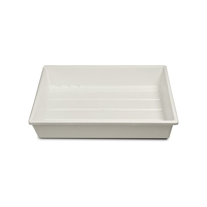 Kaiser Fototechnik 204171 Bacinella per Camera Oscura 30x40 cm Plastica Resistente agli Acidi colore Bianco