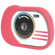 KIDYWOLF 418042 KIDYCAM Macchina fotografica digitale per bambini 8 MP 1080p Schermo 2'' Impermeabile colore Rosa