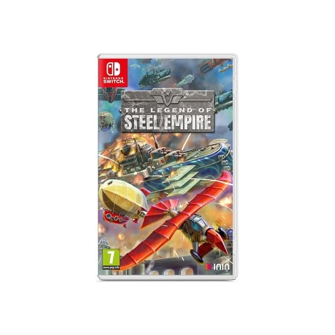 ININ Games 4260650746819 The Legend of Steel Empire Videogioco Nintendo Switch Shoot em Up HD Remaster