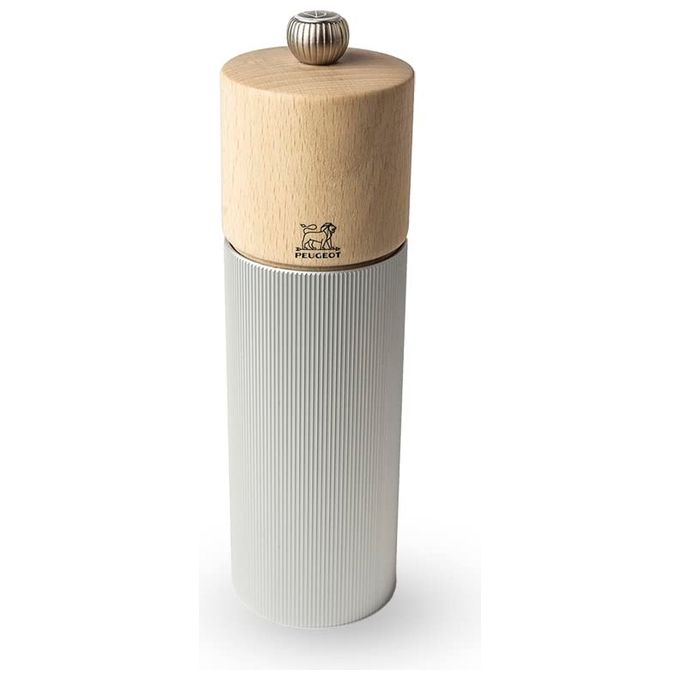 Peugeot 39912 Line Macinasale in Faggio e Alluminio Colore Naturale