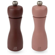 Peugeot 2-42981 Tahiti Set di Molari per Sale e Pepe 15 cm Regolazione Macinatura Legno PEFC colore Cacao and Nuts
