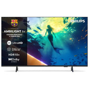 Philips 43PUS8010-12 Smart TV LED 43'' 4K Ultra HD Ambilight Titan OS HDR10+ Dolby Atmos HDMI 2.1 colore Nero
