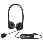 HP 428K6AA G2 Cuffie con Microfono On-Ear Stereo Cablato USB Ufficio colore Nero