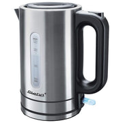 Steba WK 20 INOX Bollitore Elettrico 1,7 L Acciaio Inossidabile con Filtro Rimovibile Base 360° Spegnimento Automatico Protezione da Funzionamento a Secco colore Acciaio Inossidabile