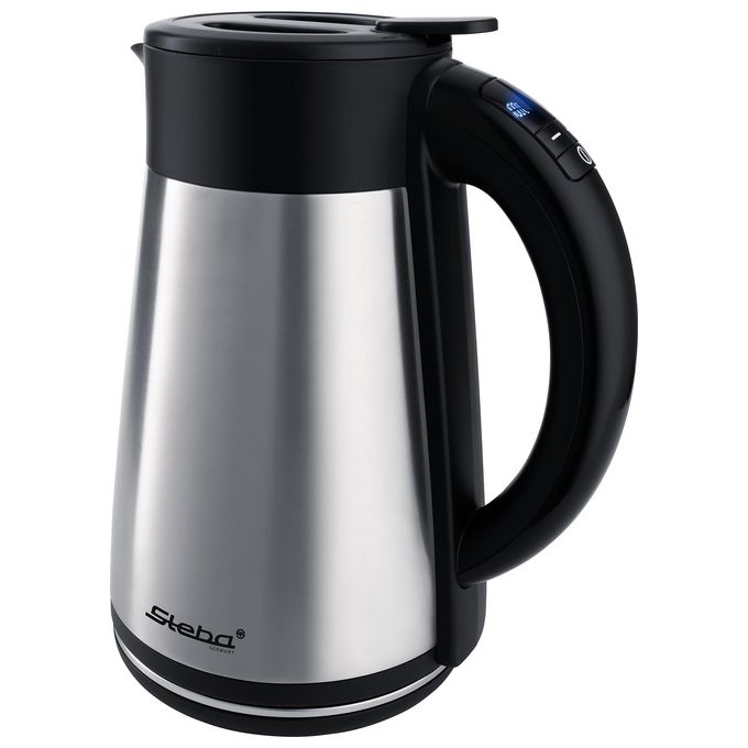 Steba 43-31-00 WK 31 Thermo Bollitore Termico 1.5 L Regolazione Temperatura 7 Livelli colore Argento Nero