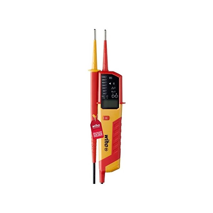 Wiha WIH-44319 eMobility Tester di tensione e continuita' 12 - 1000 V AC CAT IV colore Nero