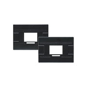 Kaiser Fototechnik 4491 Mascherina per Negativi 24,5 x 36,5 mm Antistatica per SYSTEM-V e FilmCopy Vario confezione da 2 colore Nero