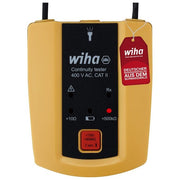 Wiha WH45222 Tester di continuita' fino a 400 V AC CAT II con funzione torcia e indicatore LED colore Giallo-Nero