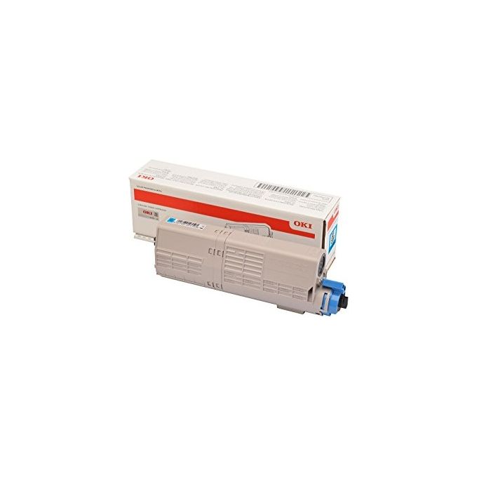 OKI 2643495 Toner Cartuccia Laser Originale Ciano 6000 Pagine per C532 C542 MC563 MC573 colore Ciano
