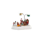 Lemax 9043681 Jolly Toys Scena Natalizia Animata con Movimenti e Illuminazione Collezione Santa's Wonderland colore Multicolore