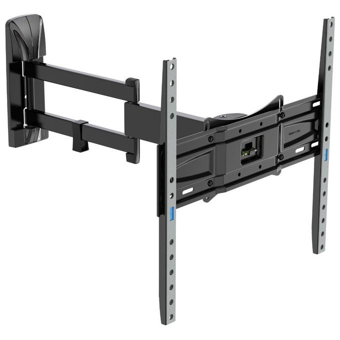 Meliconi SLIMSTYLE PLUS 400 SDR Supporto TV da Parete 40'' 82'' VESA 200 300 400 mm portata 30 Kg colore Nero