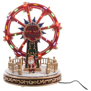 Kaemingk 481247 Ruota Panoramica LED con Movimento e Musica 24 LED Alimentazione con Trasformatore Uso Interno colore Multicolore