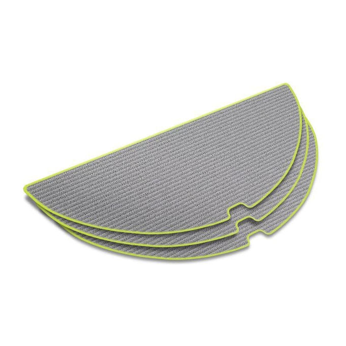 IRobot 4849958 Panno Mop per Robot Aspirapolvere Roomba 205 208 209 2020 DustCompactor Combo Microfibra 3 Pezzi colore Nero