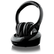 Meliconi 497335 HP Series Digital Plus Cuffie TV Wireless 863 MHz Portata 100 m Base di Ricarica Autonomia 8 ore colore Nero