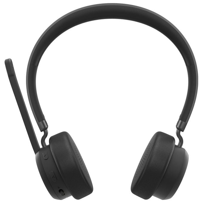 Lenovo 4XD1Q30302 Cuffie Wireless Stereo Circumaurali Bluetooth 5.3 Microfono Noise Cancelling 60h autonomia colore Nero