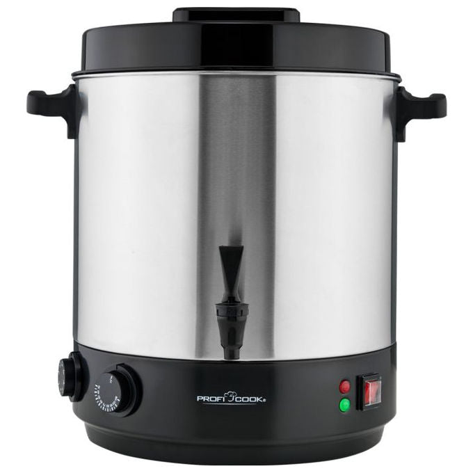 ProfiCook 501283 PC-EKA 1283 Sterilizzatore per barattoli 32 L 2100 W Temperatura regolabile da 30°C a 100°C colore Nero