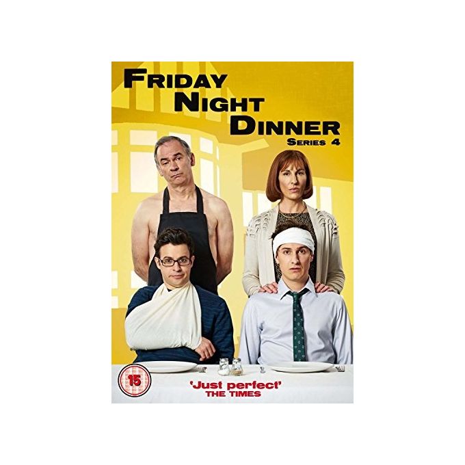 DVD Friday Night Dinner Series 4 Edizione Regno Unito 3 DVD con episodi divertenti e memorabili per gli amanti della serie