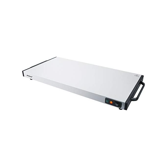 Steba WP 130 Piastra di Accumulo Calore 1300 W Tempo Riscaldamento 10 Minuti Almeno 60 Minuti di Mantenimento Colore Acciaio Inossidabile - Nero