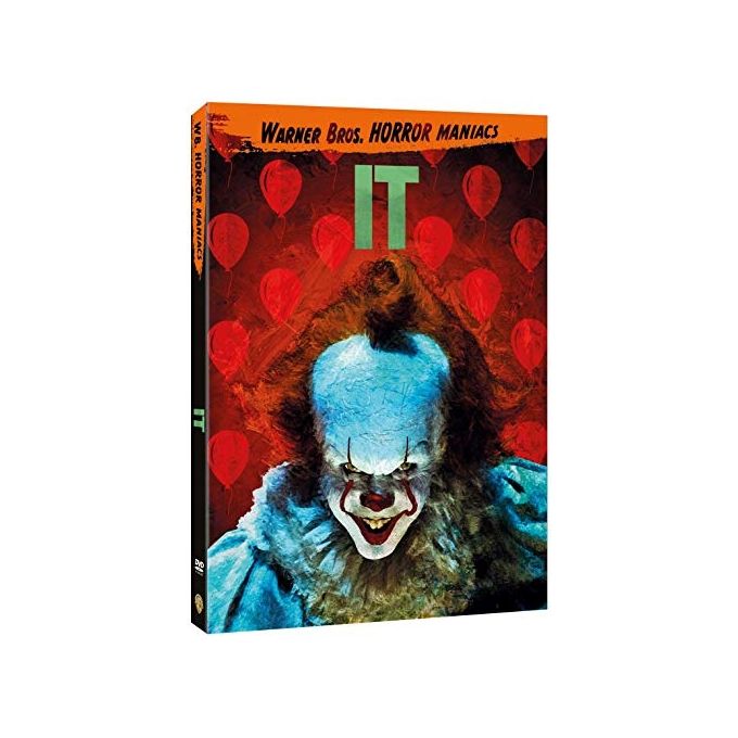 Warner Bros IT 2017 Edizione Horror Maniacs DVD Andy Muschietti Audio Italiano Inglese Francese Dolby Digital 5.1