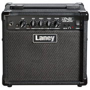 Laney LX15 Combo per Chitarra 15W con 2 Altoparlanti da 5'' Controllo Gain Bass Mid Treble Volume Bright Switch Drive Switch Aux In Presa Cuffie colore Nero