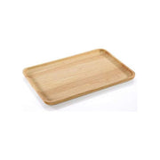 Zassenhaus 51049 Tavola Snack in Legno di Gomma 42 x 27.5 x 2 cm colore Marrone