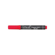 Pica MARKER 520-40 Classic Pennarello Permanente Punta Rotonda 1-4 mm Dry-Safe colore Rosso