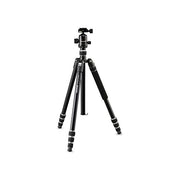 Cullmann 52331 Nando Treppiede per Fotocamera in Alluminio con Testa a Sfera RB8.5 Carico Massimo 4 Kg Altezza Massima 186 cm colore Nero