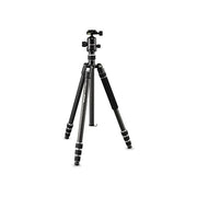 Cullmann 52349 Nando Treppiede da viaggio in carbonio con testa a sfera e sgancio rapido Arca colore Nero