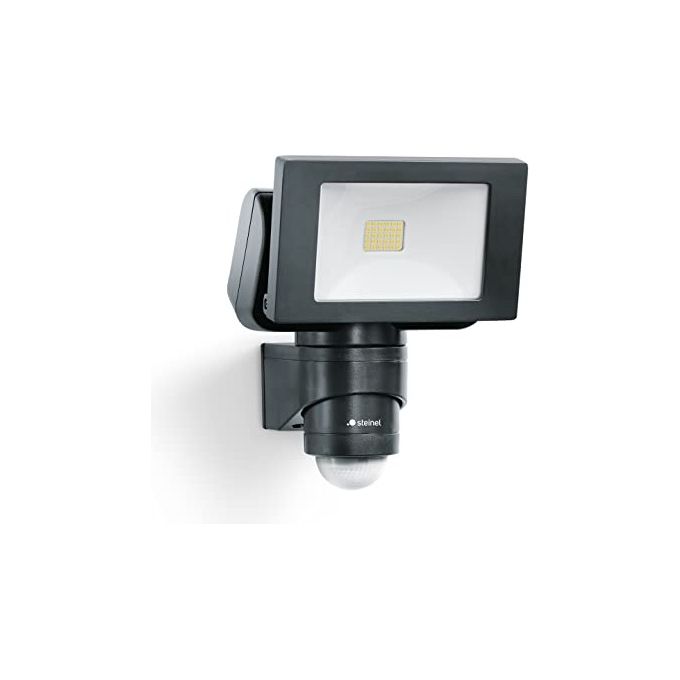 Steinel 4007841052546 LS 150 S Faretto LED per Esterni 14 7 W 1375 lm 4000 K Sensore Movimento 240° Portata 12 m IP44 colore Nero