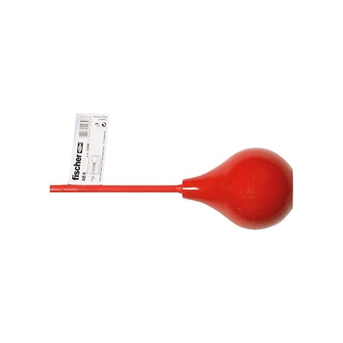 Fischer 530881 AB K Soffietto Pompetta Manuale Pulizia Fori per Ancoraggi 8 mm 18 mm colore Rosso