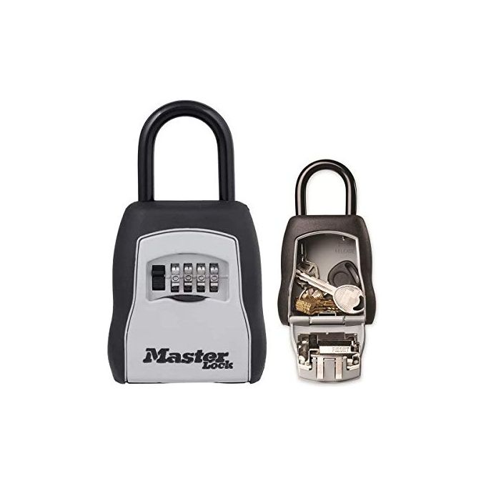 Master Lock 5401EURD Select Access Cassaforte Portachiavi a Combinazione Numerica 4 Cifre Uso Esterno colore Nero Grigio