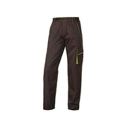 Delta Plus M6PANMATPT Panostyle Pantaloni da Lavoro Twill 65% poliestere 35% cotone 235 g-m² 7 tasche taglio Loose colore Marrone Verde