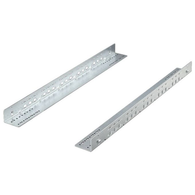 Rittal 5501.420 DK Guida di Sostegno Fissa 1U per Rack 19'' VX IT TS IT TX CableNet 375mm 800N acciaio zincato colore Argento