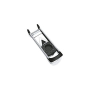 Gefu GF24-55700 Violino Affettatutto Multifunzione con 3 Lame Intercambiabili Regolazione da 1 a 5 mm Piedini Antiscivolo Manico Ergonomico Lavabile in Lavastoviglie colore Metallo e Nero