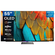 Metz 55MOD9500Z MOD9500 Smart TV OLED 55'' 4K 120Hz Google TV HDR10+ Dolby Vision IQ Dolby Atmos colore Nero