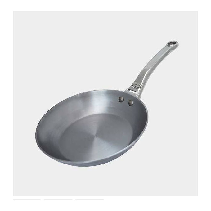 De Buyer 5680.28 STEEL FRY Padella Multiuso Rotondo Diametro 28 cm Acciaio inox