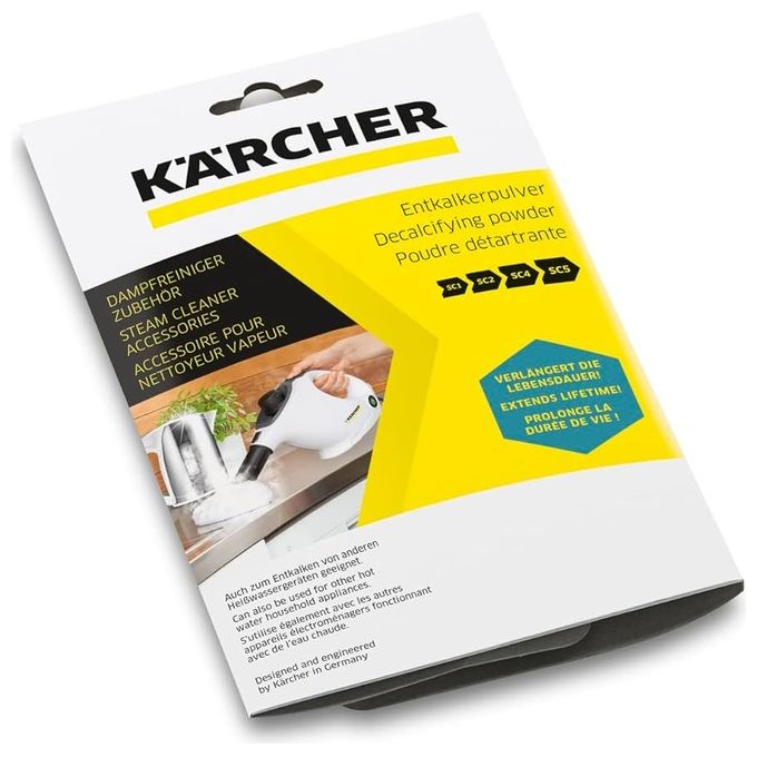 Kärcher 6.296-193.0 RM 511 Polvere Decalcificante per Pulitori a Vapore 6 Bustine da 17 g